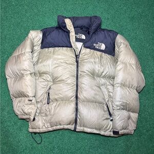 Vintage 90s The North Face Puffer Coat, Designer Hypebeast, Winter (Medium)